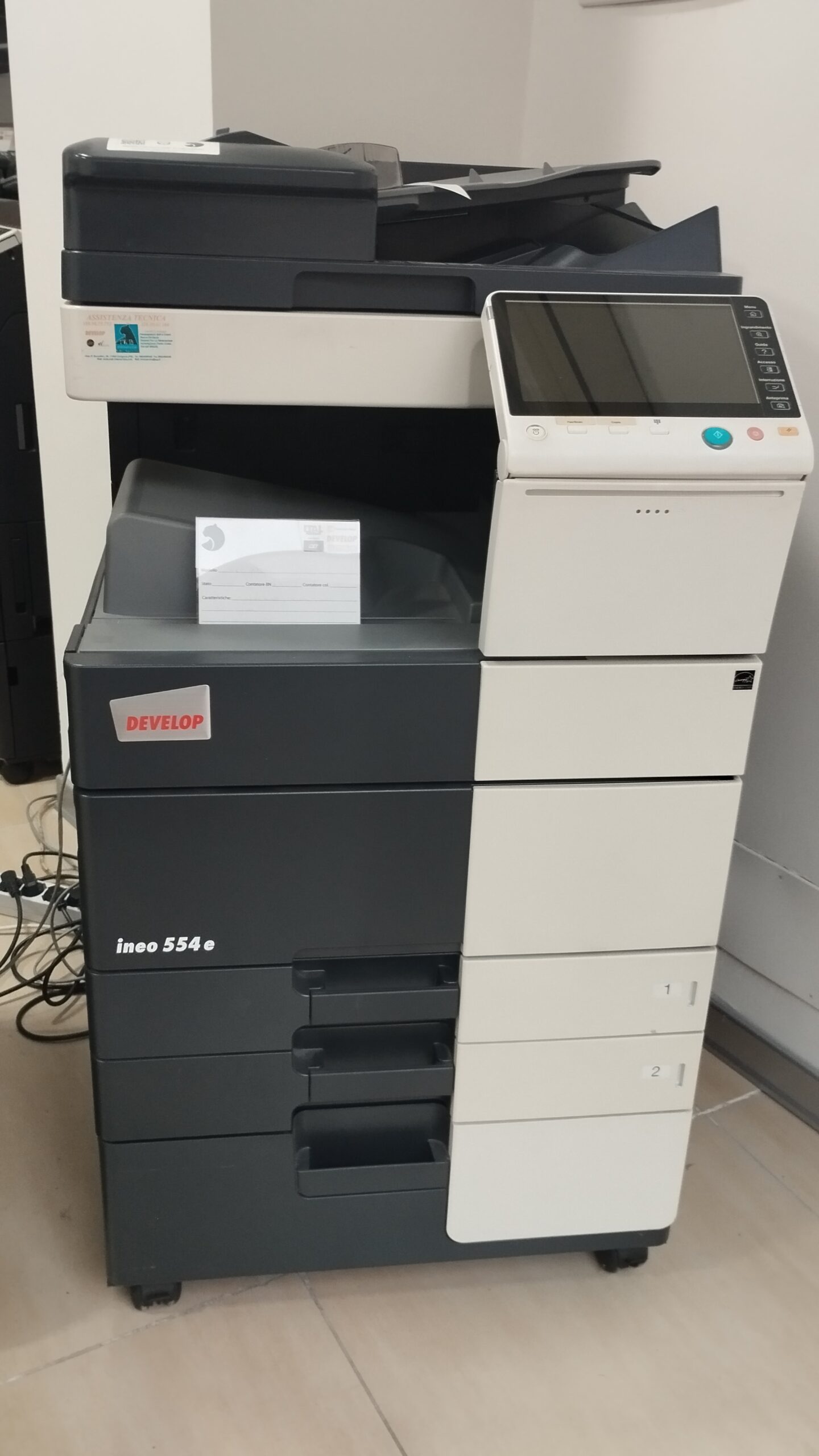 Develop ineo 554e